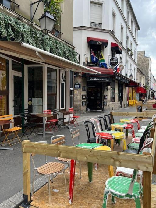 Luxe Studio Chic Aux Buttes-Aux-Cailles A 5Min Du Metro, Parking Prive Disponible Paris Bagian luar foto