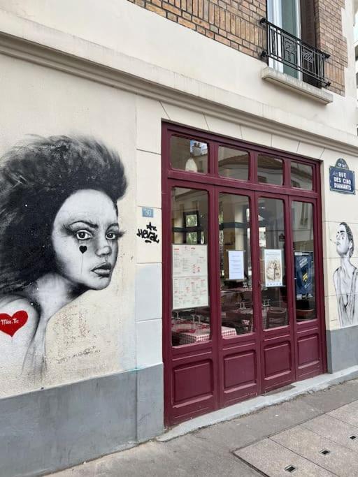 Luxe Studio Chic Aux Buttes-Aux-Cailles A 5Min Du Metro, Parking Prive Disponible Paris Bagian luar foto