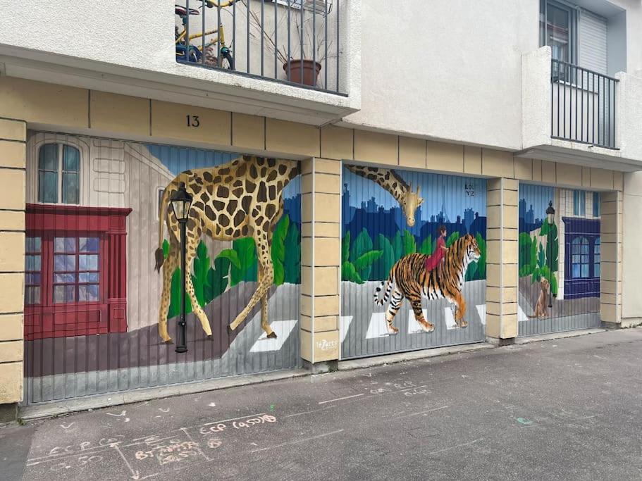 Luxe Studio Chic Aux Buttes-Aux-Cailles A 5Min Du Metro, Parking Prive Disponible Paris Bagian luar foto